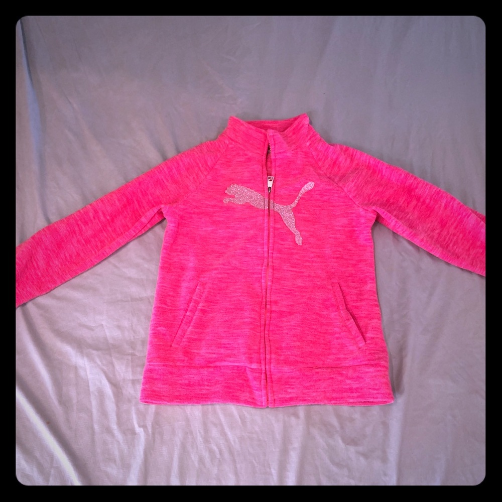 Girls puma sweatshirt new